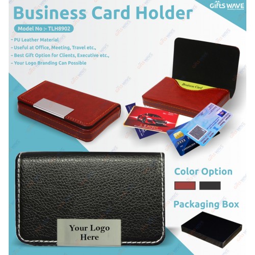 Visiting Card Holder - Brown 