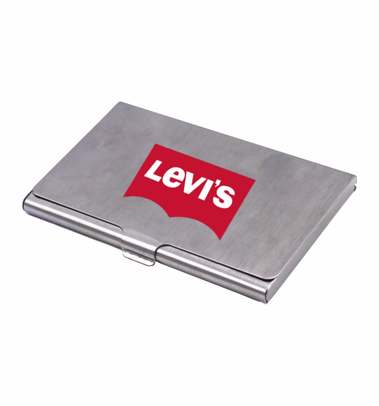 Steel Visiting Card Holder 