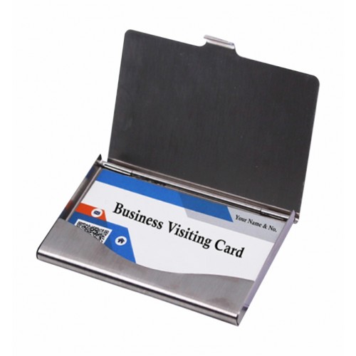 Steel Visiting Card Holder 