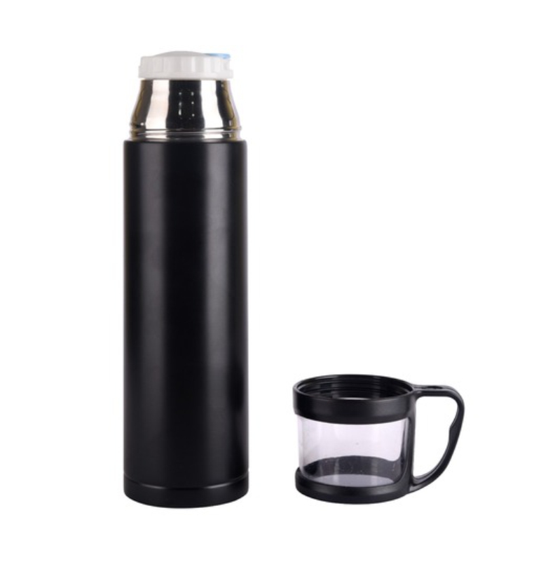 Black Stainless Steel Vacuum Cup