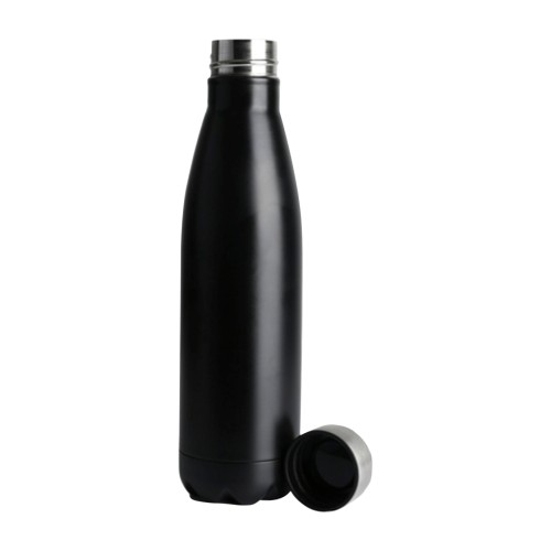 Classic Black Matte-finished Stainless Steel Bottle