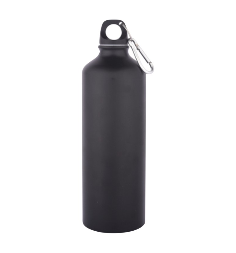 Black Matt finished  Aluminium Bottle