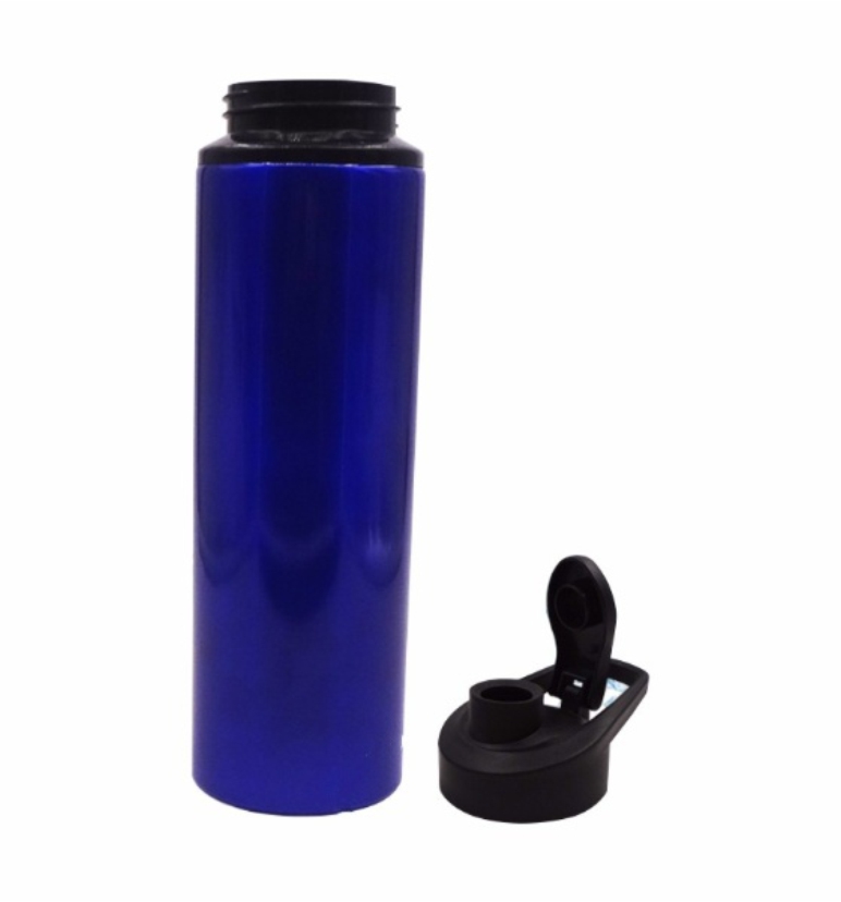 Aluminium Sipper Water Bottle - 750 ML Blue