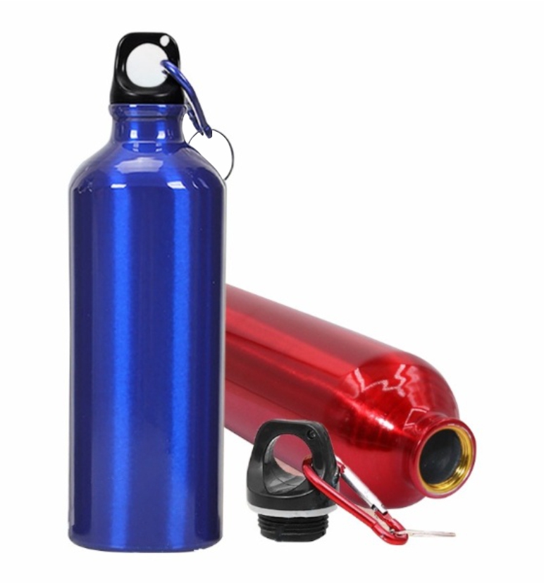 Blue Aluminium Water Bottle - 750 ML 