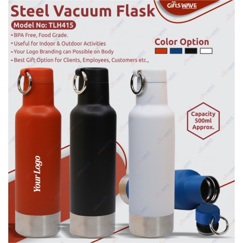 Premium Steel Hot & Cold Vacuum Flask -500 ML 