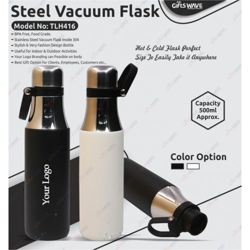 Hot & Cold Steel Vacuum Flask -TLH - 416