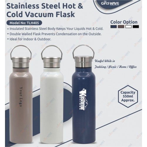 Premium Stainless Steel Hot & Cold Vacuum Flask