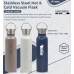 Premium Stainless Steel Hot & Cold Vacuum Flask