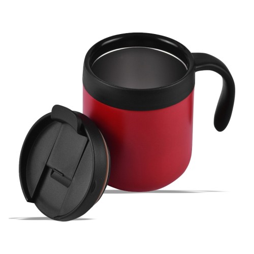 Stainless Steel Travel Mug With Handle