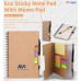 Eco Sticky Note Pad with Memo pad 