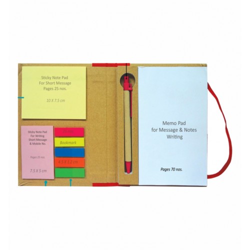 Eco Sticky Note Pad With Memo Pad 