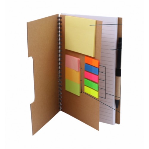 Eco Sticky Note Pad with Memo pad 