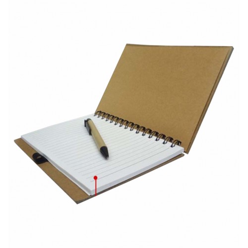 Eco Sticky Notepad with Pen 