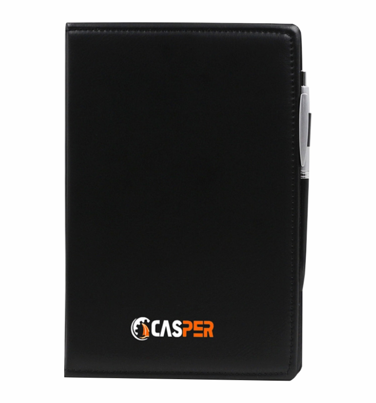 Leather Cover Note Pad with Sticky Pad with Pen TH-816