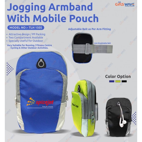 Jogging Armband Withm Mobile Pouch