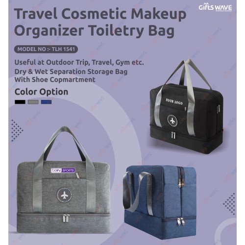 Travel Cosmetic Makeup Organizer Toiletry Bag TLH - 1541