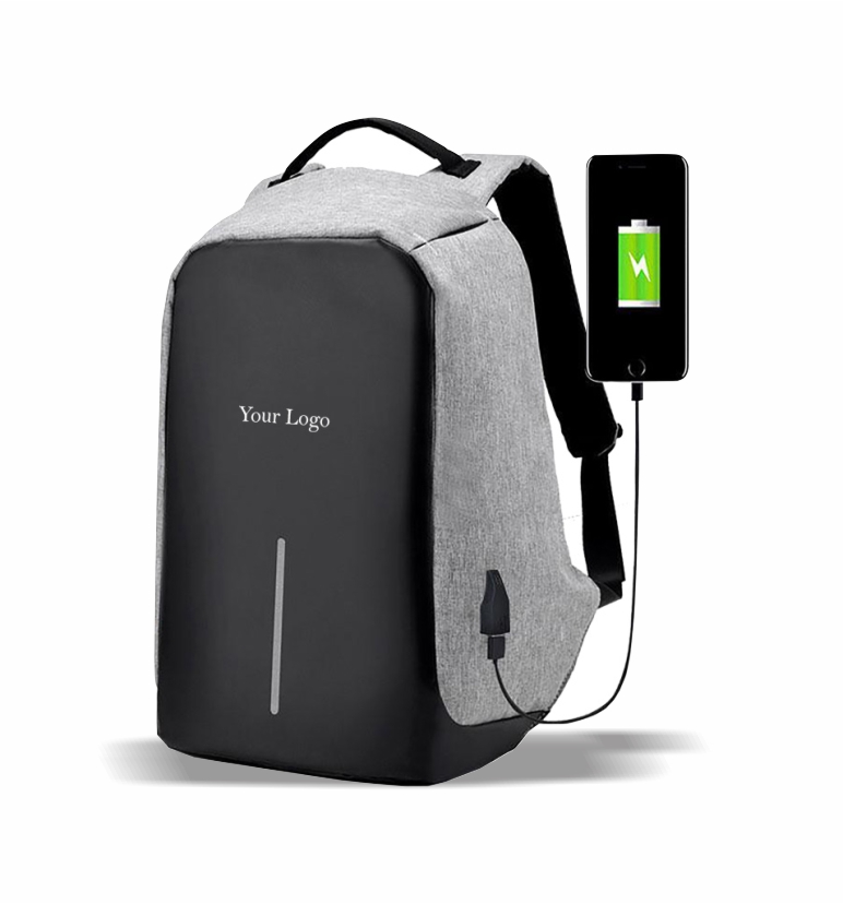 Anti Theft USB Charger Laptop Bags