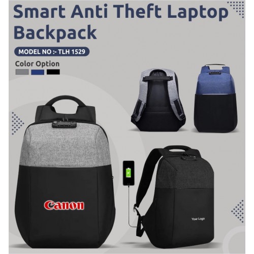 Smart Anti Theft Laptop Bag TLH - 1529