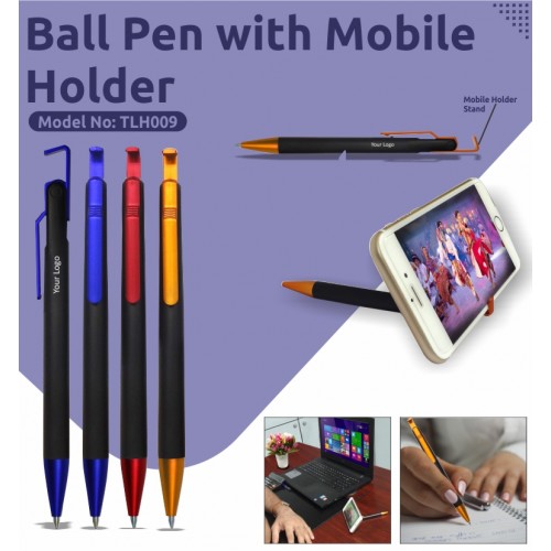 Ball Pen With Mobile Stand