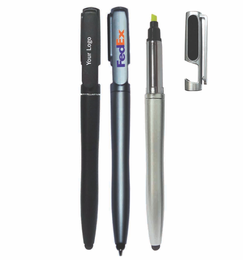 4 in 1 Stylus Ball Pen 