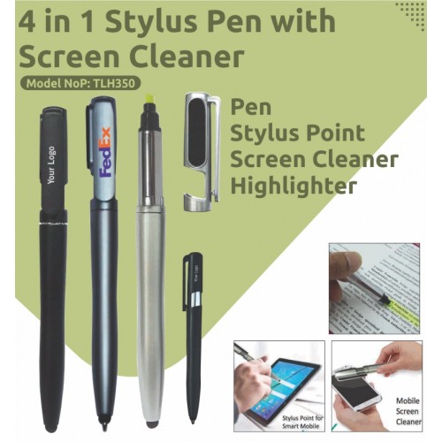 4 in 1 Stylus Ball Pen 