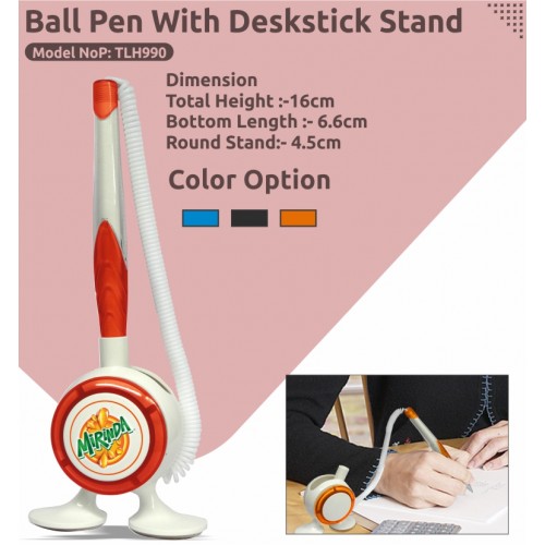 Ball Pen With Desk Stick Stand